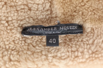 Lot 124 - An Alexander McQueen sheepskin coat,  'Pantheum as Lecum' collection, Autumn-Winter 2004-05