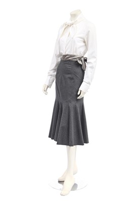 Lot 125 - An Alexander McQueen camel cashmere dress, 'Pantheum as Lecum' collection, Autumn-Winter 2004-05