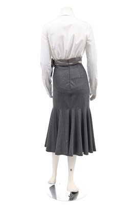 Lot 125 - An Alexander McQueen camel cashmere dress, 'Pantheum as Lecum' collection, Autumn-Winter 2004-05