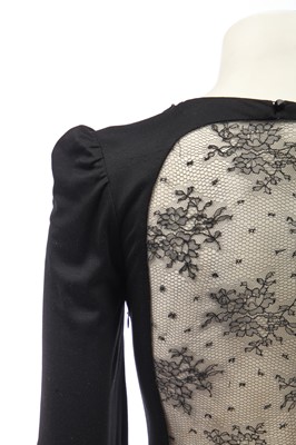 Lot 117 - An Alexander McQueen lace-backed dress, 'The Man Who Knew Too Much' commercial collection, Autumn-Winter 2005-06