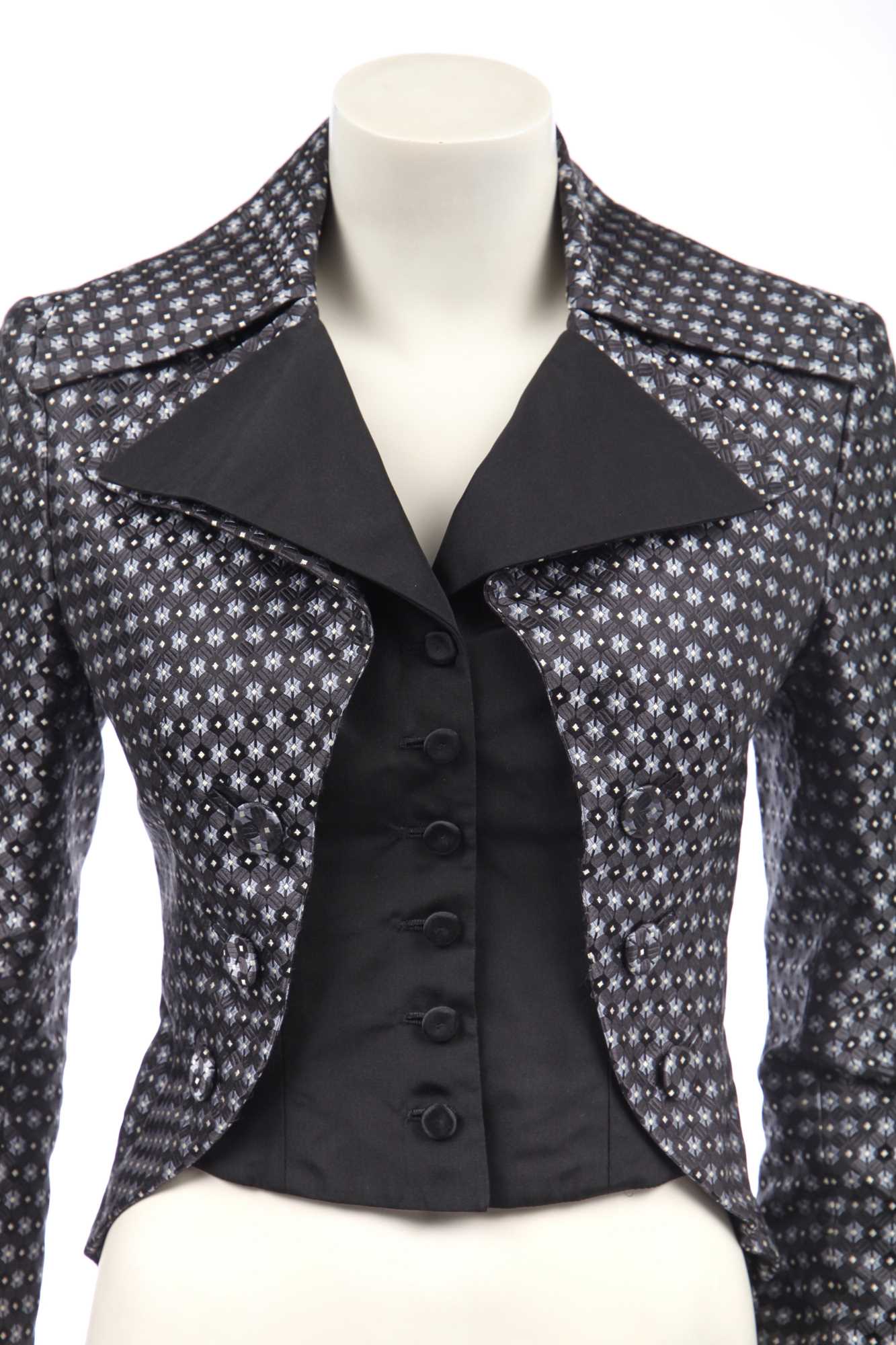 Lot 115 - An Alexander McQueen tailcoat, 'Widows of Culloden' commercial collection, Autumn-Winter 2006-07