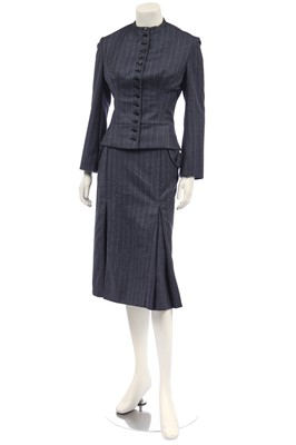 Lot 121 - An Alexander McQueen blue wool suit and assorted separates, 2005-06