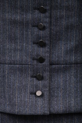 Lot 121 - An Alexander McQueen blue wool suit and assorted separates, 2005-06