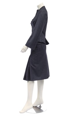 Lot 121 - An Alexander McQueen blue wool suit and assorted separates, 2005-06