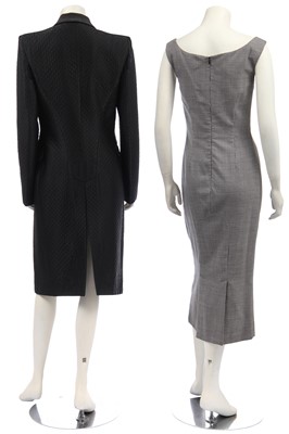 Lot 121 - An Alexander McQueen blue wool suit and assorted separates, 2005-06