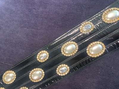 Lot 189 - Seven statement belts, 1980s