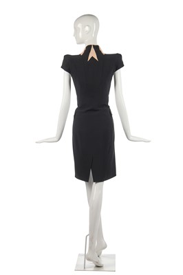 Lot 426 - Alexander McQueen black crêpe dress and jacket, Spring-Summer 2008