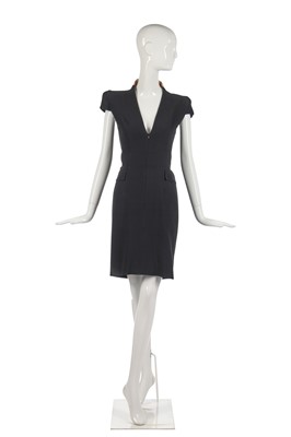 Lot 426 - Alexander McQueen black crêpe dress and jacket, Spring-Summer 2008