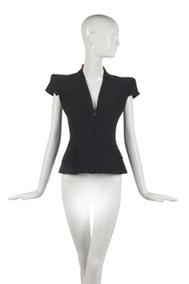 Lot 426 - Alexander McQueen black crêpe dress and jacket, Spring-Summer 2008