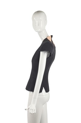 Lot 426 - Alexander McQueen black crêpe dress and jacket, Spring-Summer 2008