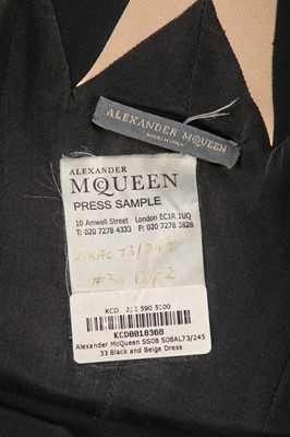 Lot 426 - Alexander McQueen black crêpe dress and jacket, Spring-Summer 2008