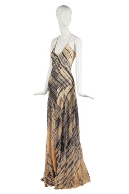 Lot 432 - Two bias-cut dresses, one by Galliano, the other an unfinished prototype by McQueen inspired by it