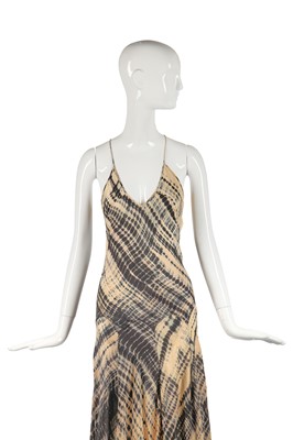 Lot 432 - Two bias-cut dresses, one by Galliano, the other an unfinished prototype by McQueen inspired by it