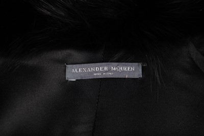Lot 104 - Alexander McQueen by Sarah Burton trimmed fur and fox fur coat, circa 2014