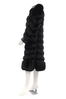 Lot 105 - Alexander McQueen by Sarah Burton fox fur and leather coat, circa 2014