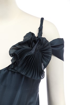 Lot 122 - An Alexander McQueen black jersey dress, probably 'Pantheon as Lecum' collection, Autumn-Winter 2004