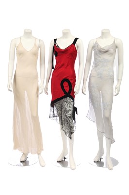 Lot 147 - A group of Galliano, Dior and other bias-cut garments, early 2000s