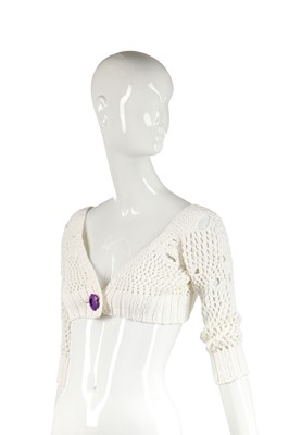 Lot 367 - A BodyMap hand-knitted reversible top, 'Barbee Takes a Trip Around Nature's Cosmic Curves' collection, Spring-Summer 1985