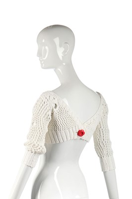 Lot 367 - A BodyMap hand-knitted reversible top, 'Barbee Takes a Trip Around Nature's Cosmic Curves' collection, Spring-Summer 1985