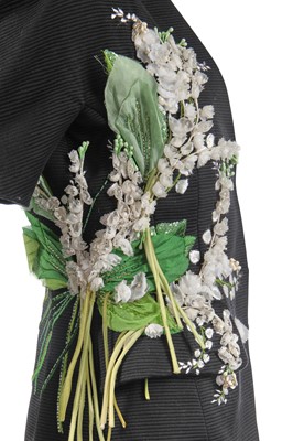 Lot 398 - A Christian Dior by Gianfranco Ferré 'Lily of the Valley' suit, circa 1990
