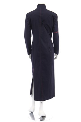 Lot 189 - A Yohji Yamamoto navy cotton dress, 2000s