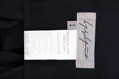 Lot 189 - A Yohji Yamamoto navy cotton dress, 2000s