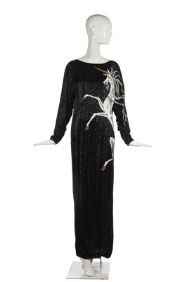 Lot 357 - A Bob Mackie 'Unicorn' dress, 1980s