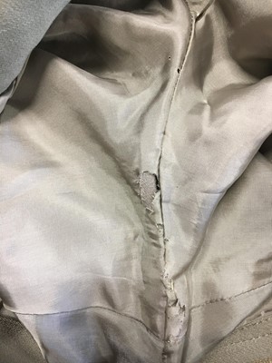 Lot 186 - Two Issey Miyake wool taupe suits, late 1980s-early 1990s