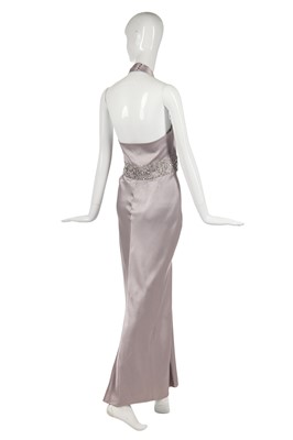 Lot 435 - A Christian Dior by John Galliano grey satin evening gown, 2009