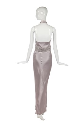 Lot 435 - A Christian Dior by John Galliano grey satin evening gown, 2009