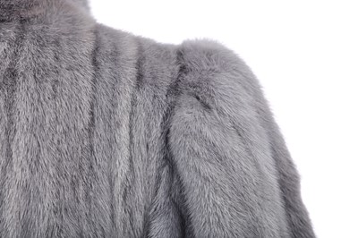 Lot 98 - An ombré mink fur coat, 1970s