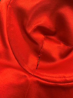 Lot 171 - A Thierry Mugler red sequined bustier, Autumn-Winter 2001-02
