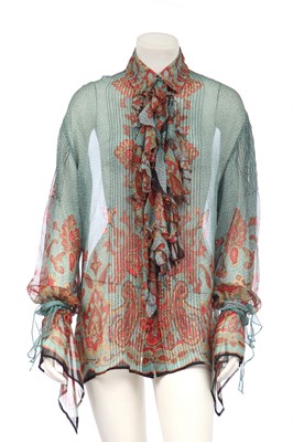 Lot 157 - Two Etro printed silk-blend summer dresses, modern