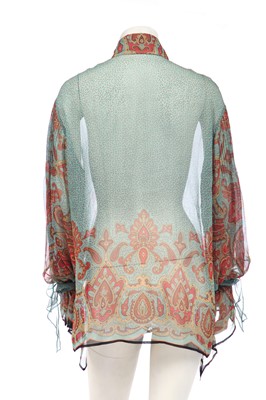 Lot 157 - Two Etro printed silk-blend summer dresses, modern