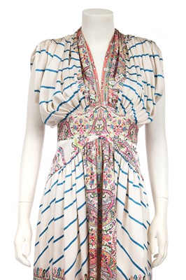 Lot 157 - Two Etro printed silk-blend summer dresses, modern