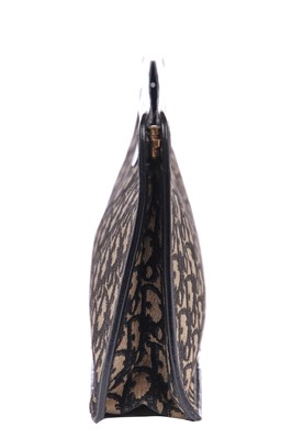 Lot 66 - A Dior monogrammed canvas clutch, 1970s