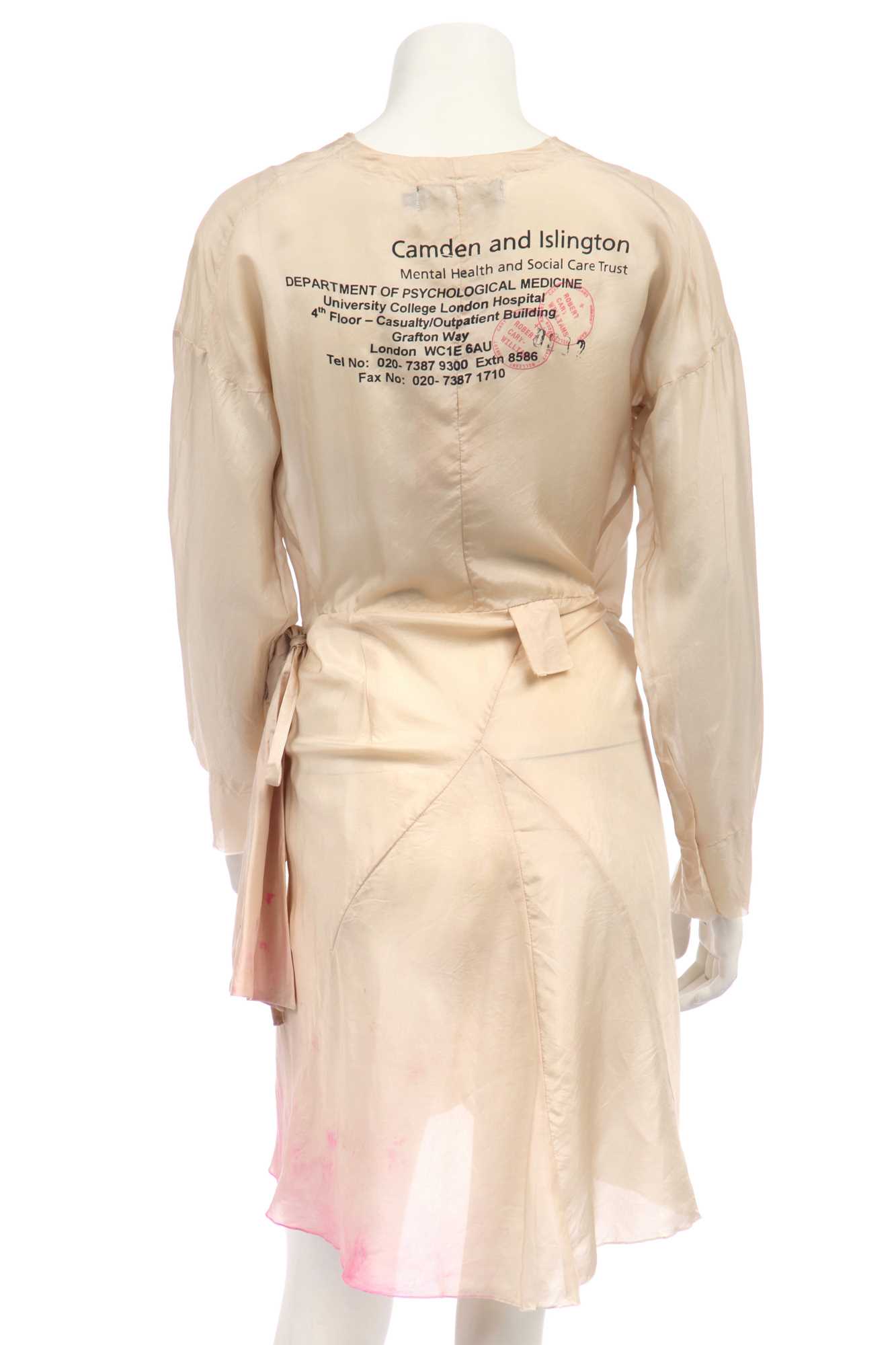 Lot 177 - A Robert Cary-Williams printed silk 'Mental Health' dress, circa 2005