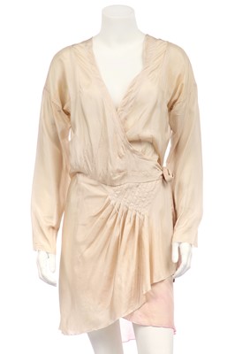 Lot 177 - A Robert Cary-Williams printed silk 'Mental Health' dress, circa 2005