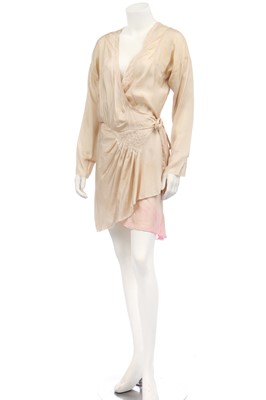 Lot 177 - A Robert Cary-Williams printed silk 'Mental Health' dress, circa 2005