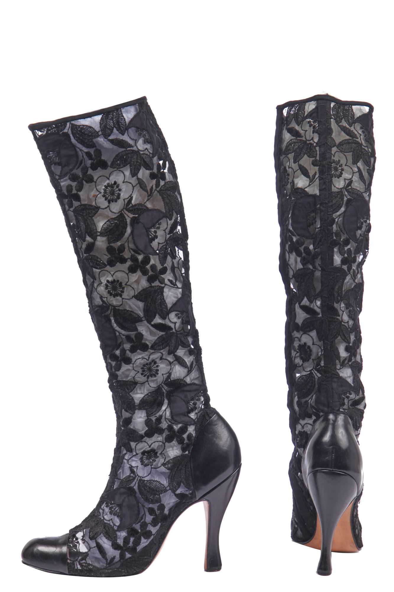 Lot 90 - Caroline Groves handmade boots, modern