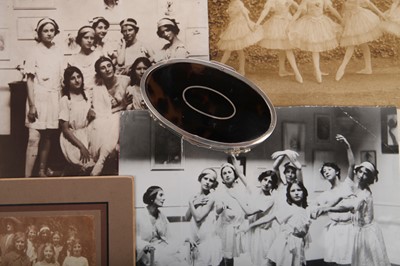 Lot 307 - A silver trinket box presented to Anna Pavlova by her 'English Girls', 1913