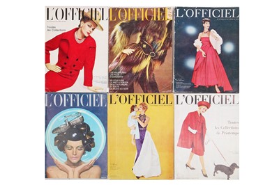 Lot 239 - L'Officiel de la Couture et de la Mode de Paris, 1956-1970