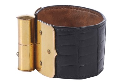 Lot 58 - An Hermès cuff bracelet, probably 1970s