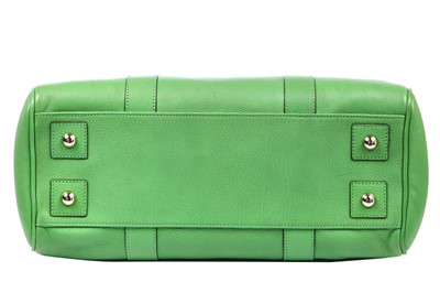 Lot 34 - A Mulberry grass-green leather Bayswater, 2013