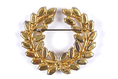 Lot 69 - A Christian Dior by Mitchel Maer wreath brooch, 1952-56