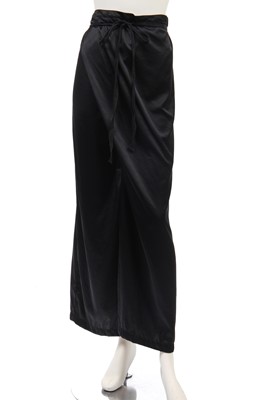 Lot 85 - An Ann Demeulemeester black coat, 1990s