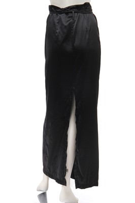 Lot 85 - An Ann Demeulemeester black coat, 1990s