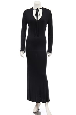 Lot 85 - An Ann Demeulemeester black coat, 1990s