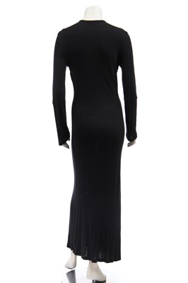 Lot 85 - An Ann Demeulemeester black coat, 1990s
