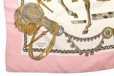 Lot 47 - Three Hermès printed silk scarves, various dates